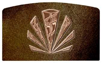 DACRO-602-BZ-SH-BR Bronze Sunburst Shimmer Brown